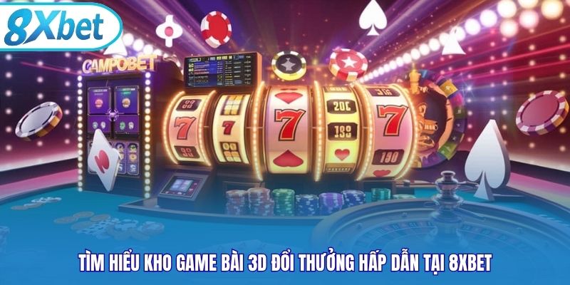 Tìm hiểu kho game bài 3D đổi thưởng hấp dẫn tại 8xbet